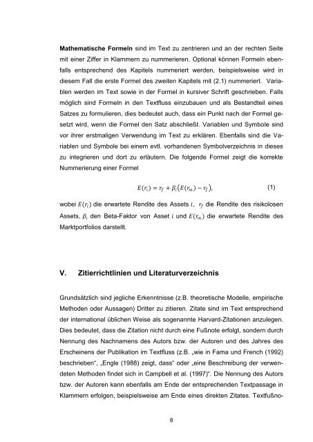 Formale Richtlinien fÃƒÂ¼r Abschluss - UniversitÃƒÂ¤t Passau