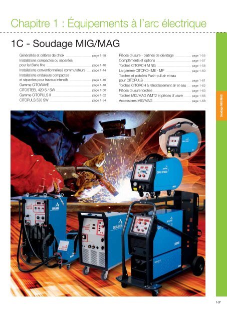 Soudage MIG / MAG - Oerlikon