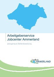 Unser Flyer vom Arbeitgeberservice - Landkreis Ammerland
