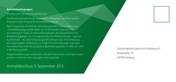 Anmeldung - Naturstein