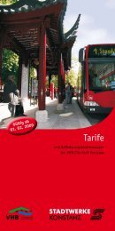 Tarife - Stadtwerke Konstanz