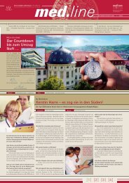 med.line - Medizinische Klinik - Universitätsklinikum Würzburg