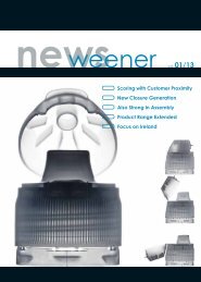 newsweener vol 01/13 - Weener Plastik GmbH