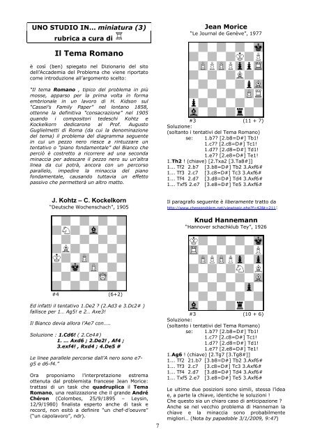 MINIATURA 1 - Accademia del Problema