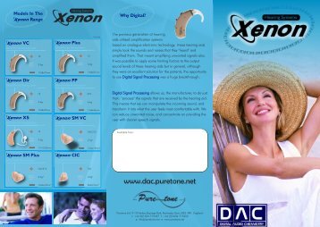 to download the Xenon end-user brochure - Puretone