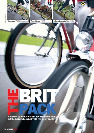 It may not be what it was but as Cass Gilbert finds out the British bike ...