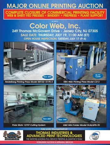 Color Web, Inc. - Thomas Industries