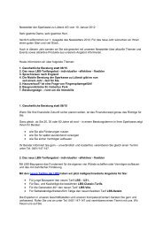 Newsletter der Sparkasse zu LÃ¼beck AG vom 10. Januar 2012 Sehr ...