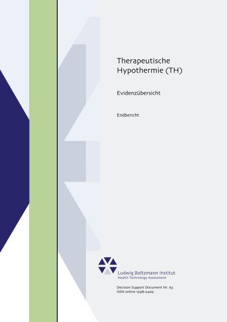 Therapeutische Hypothermie (TH) - Repository of the LBI-HTA ...