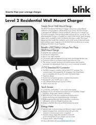 Level 2 Residential Wall Mount Charger