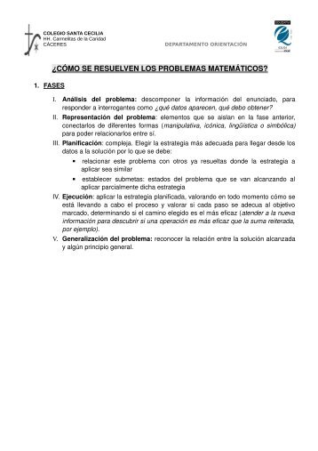 resolución de problemas - Plan alfa