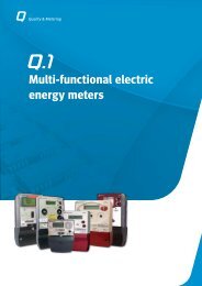 Metartec e3's Multi-functional Electric Energy Meters