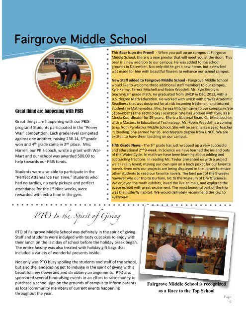PSRC Aware - Public Schools of Robeson County