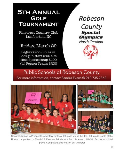 Aware March - Public Schools of Robeson County