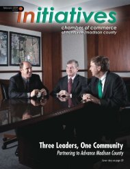 Three Leaders, One Community - Huntsville/Madison County ...