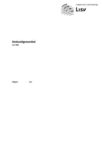 Deskundigenoordeel(pdf, 54 kB) - Uwv