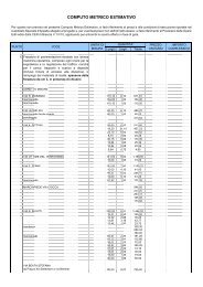 computo metrico estimativo - Comune di Quinzano d'Oglio