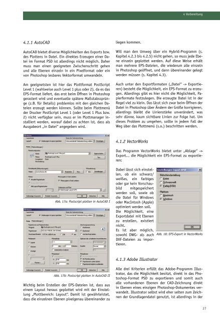 landschaftsarchitektonischen Aufsichtsplänen, mit Adobe Photoshop