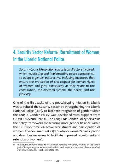 Gender Mainstreaming In Peacekeeping Operations ... - Resdal