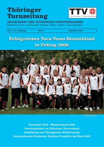 September 2008 - Thüringer Turnverband eV