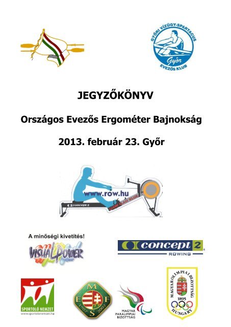 Ergo OB jegyzÅkÃ¶nyv - FerencvÃ¡rosi EvezÅs Club