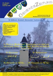 Ausgabe Dezember 2009 - Trautmannsdorf an der Leitha