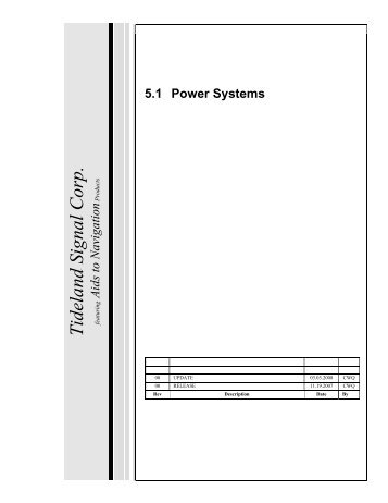 5.1 Power Systems - Tideland Signal