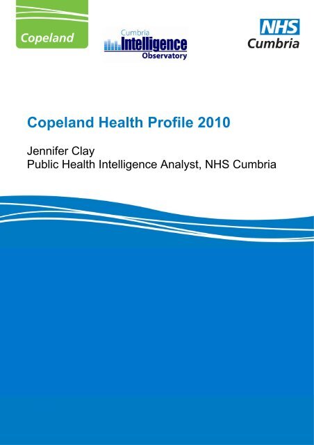 Copeland Health Profile 2010 - Cumbria County Council