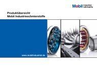 Produktübersicht Mobil Industrieschmierstoffe - Thommen Furler AG