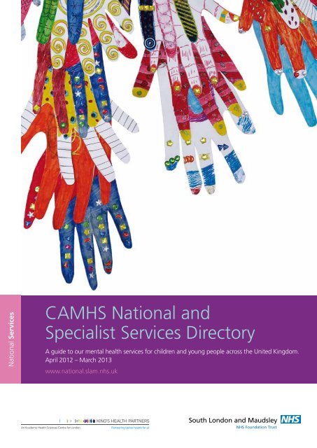 CAMHS National and Specialist Services Directory - SLaM National ...