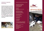 TIERE sind kein SPIELZEUG  - Tierschutzombudsstelle Wien