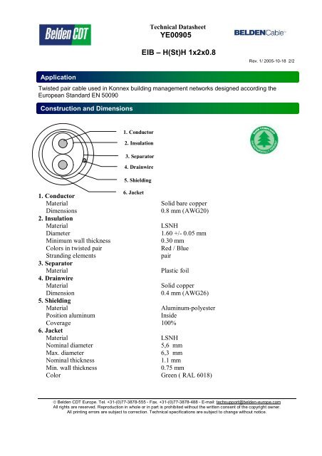 YE00905 EIB â H(St)H 1x2x0.8 - Kassex