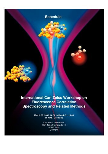 International Carl Zeiss Workshop on International Carl Zeiss ...