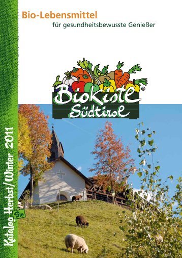Katalog H erbst /W inter - Bio Kistl Südtirol