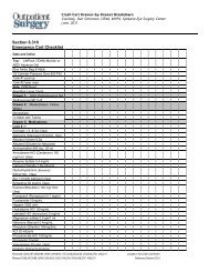 Section 6.310 Emergency Cart Checklist - Outpatient Surgery ...