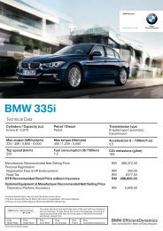 ZBMWBRT20165A - SPEC SHEET - 335i - front_PM.ai - BMW - Lee ...