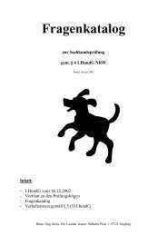Fragebogen Sachkundenachweis 20/40er Hunde - Tierheim Schwerte