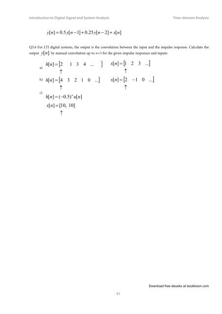 Introduction to Digital Signal and System Analysis - Tutorsindia