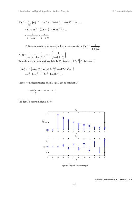 Introduction to Digital Signal and System Analysis - Tutorsindia