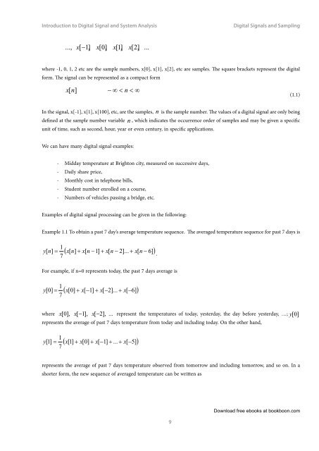 Introduction to Digital Signal and System Analysis - Tutorsindia