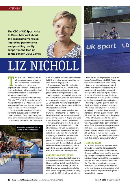 Sports Management Issue 1 2012 - Leisure Opportunities