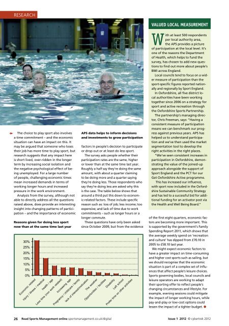 Sports Management Issue 1 2012 - Leisure Opportunities