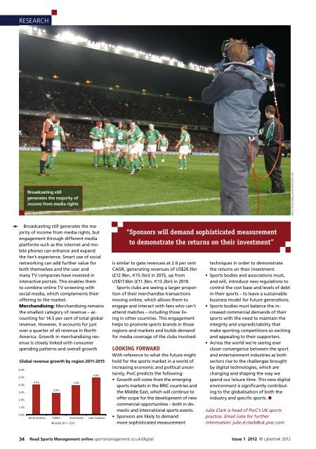 Sports Management Issue 1 2012 - Leisure Opportunities