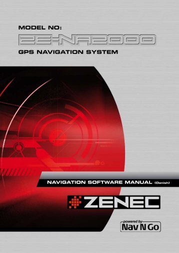 GPS NAVIGATION SYSTEM MODEL NO: - Zenec
