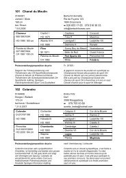 Programm und Liste der verkÃ¤uflichen Pferde - Zuchtverband CH ...