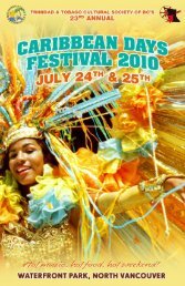 contents - Caribbean Days Festival