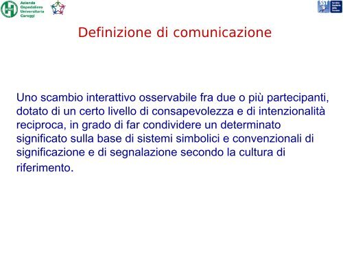 La comunicazione