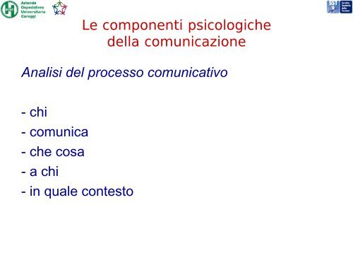 La comunicazione