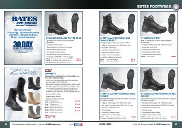Bates Footwear - Chief Supply