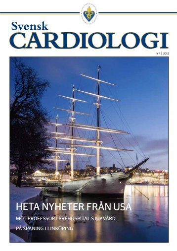 Svensk Cardiologi 4 2012 - Svenska CardiologfÃ¶reningen